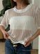 Вʼязана кофтинка з вкороченим рукавом  6678-S/M-Білий фото 8